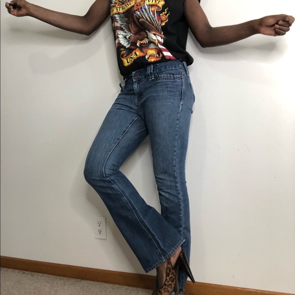 VINTAGE | GAP Curvy Boot Cut Jeans - Picture 1 of 9